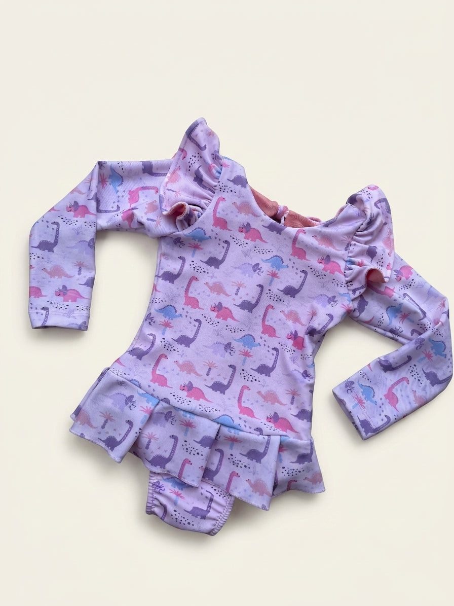 Enterizo Sofia Manga Larga ( Talla 2 )