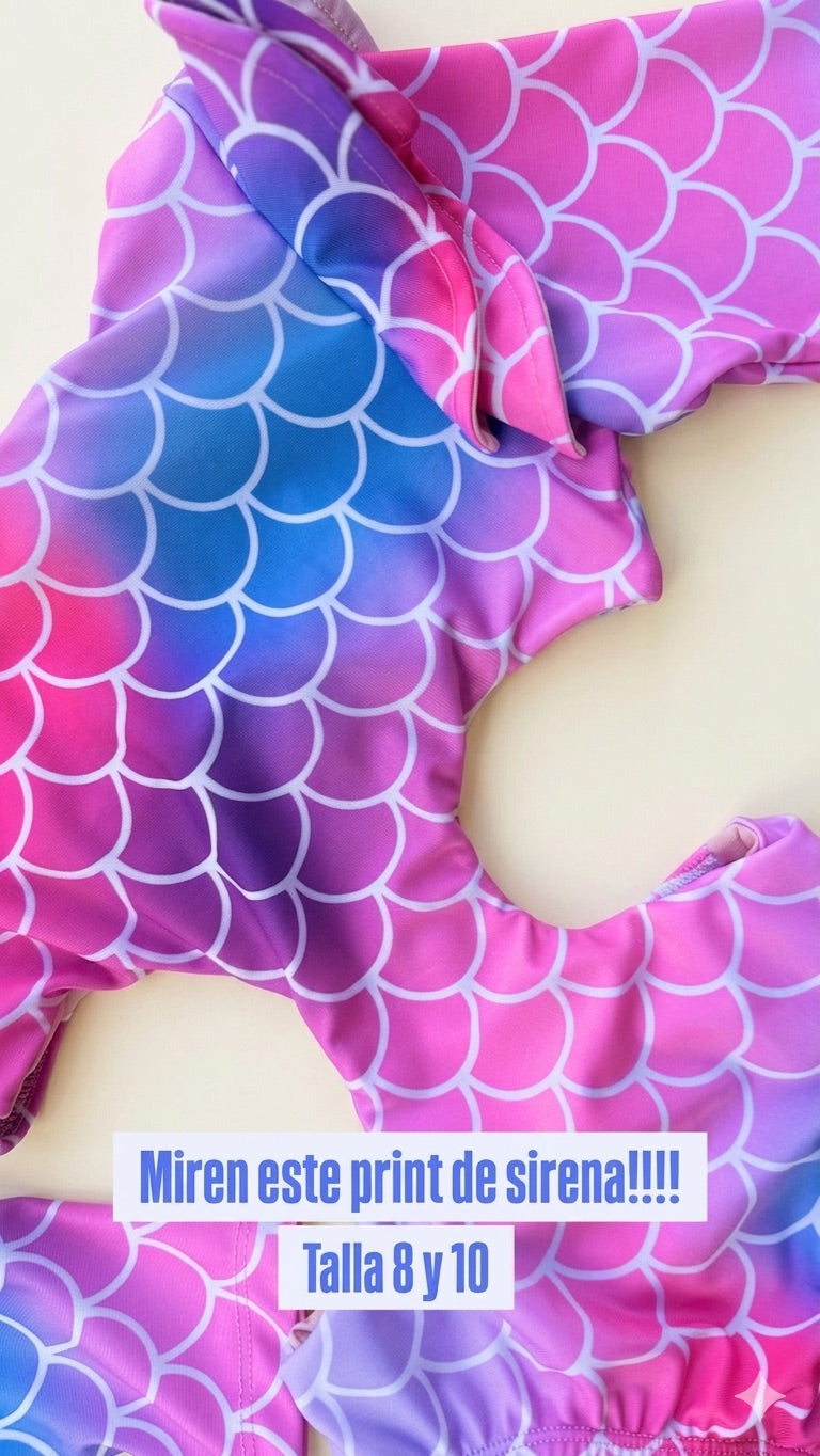 Trikini Renata Manga larga (Talla 8)
